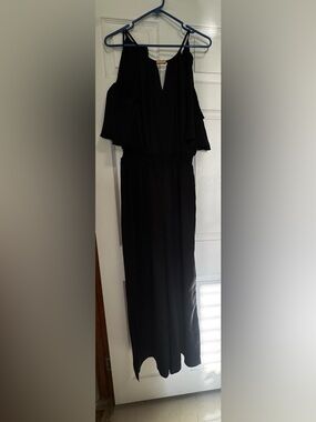 Classic Black Maxi Dress